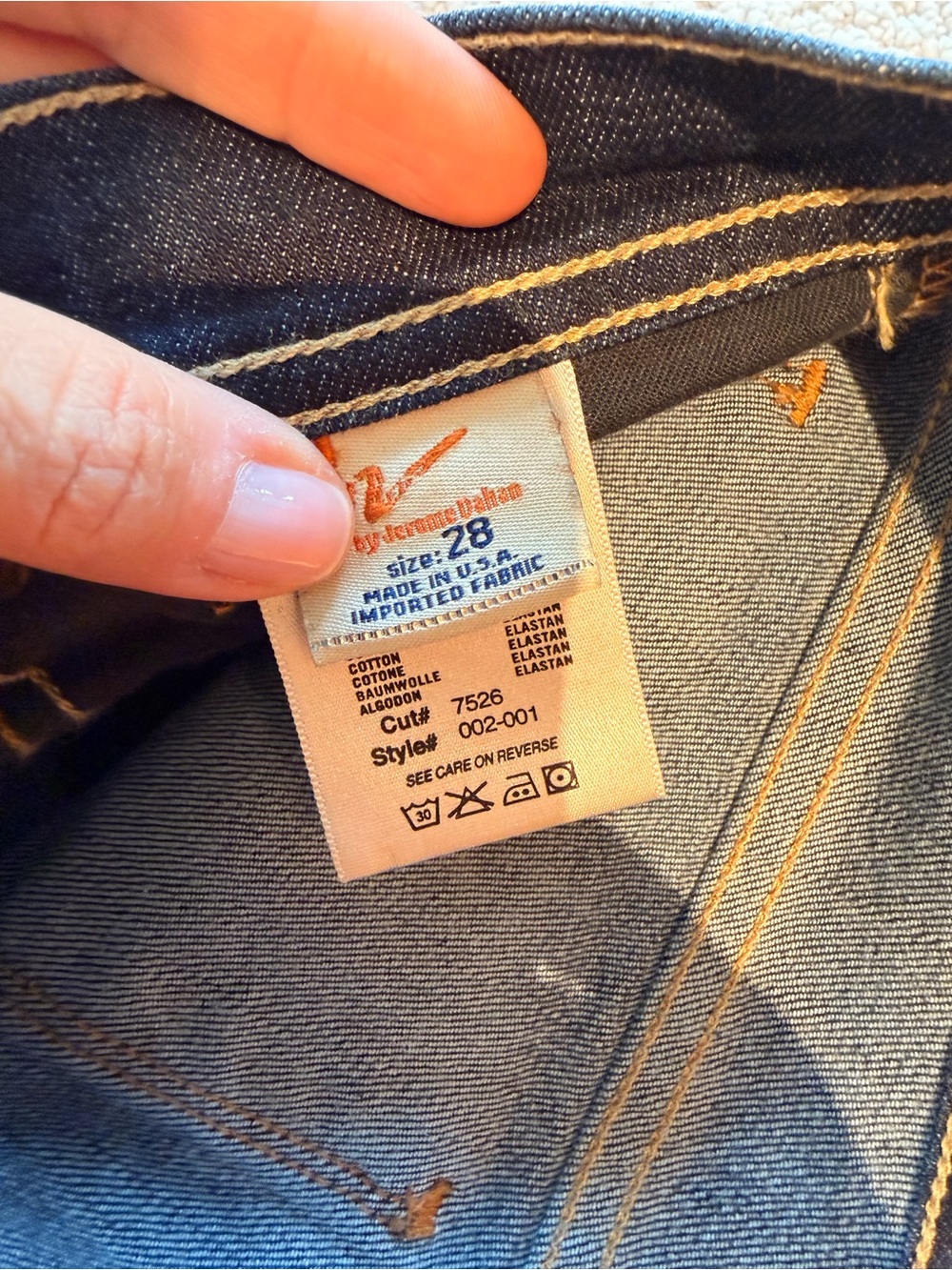 Vintage Citizens of Humanity Ingrid 002 Low Rise Flare Jeans Size 28 - Picture 3 of 6